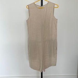 Eillen Fisher Linen jumpsuit in XS